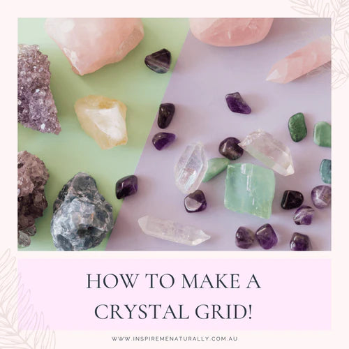 How to Create a Crystal Grid for Manifestation and Healing!