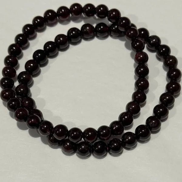 6mm Beaded Crystal Bracelet